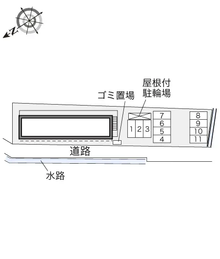 ★手数料０円★彦根市西今町　月極駐車場（LP）